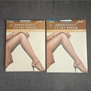 Hanes Absolutely Ultra Sheer Nylon Set of 2